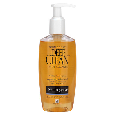 

Neutrogena Deep Clean Facial Cleanser Normal to Oily Skin 6.7 fl oz (200 ml)