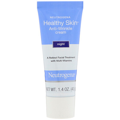 Neutrogena Healthy Skin, крем против морщин, ночной, 1,4 унц. (40 г)