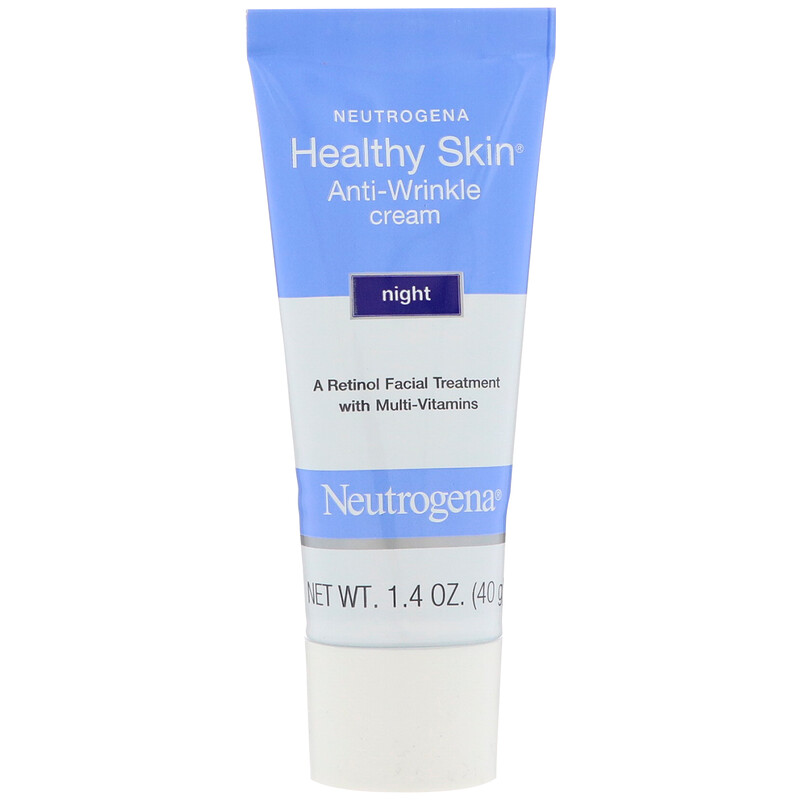 Neutrogena Healthy Skin Anti Wrinkle Cream Night 1 4 Oz 40 G Iherb