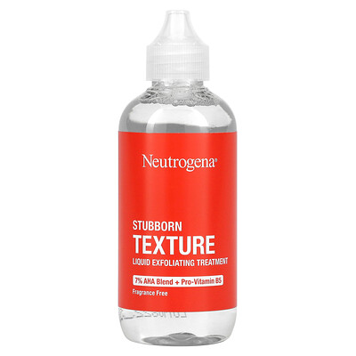 Neutrogena Stubborn Texture, жидкое отшелушивающее средство, без отдушек, 127 мл (4,3 жидк. Унции)