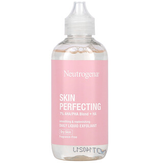 Neutrogena, Skin Perfecting，每日液体去角质剂，干性皮肤，4 液量盎司（118 毫升）
