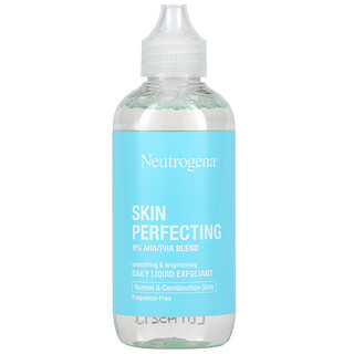Neutrogena, Skin Perfecting, ежедневный жидкий эксфолиант, для нормальной и комбинированной кожи, без отдушек, 118 мл (4 жидк. Унции)