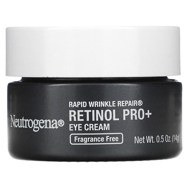 Neutrogena, Rapid Wrinkle Repair, Retinol Pro+ Eye Cream, Fragrance
