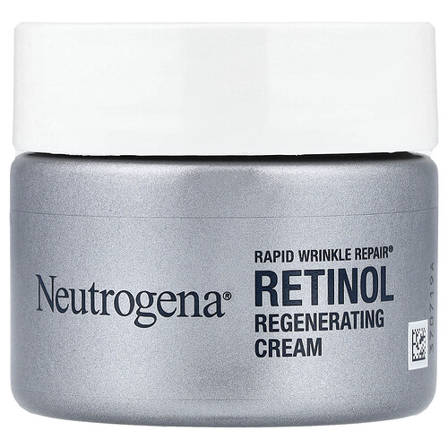 Neutrogena, Rapid Wrinkle Repair®, retinolia sisältävä uudistava ryppyvoide, 48 g