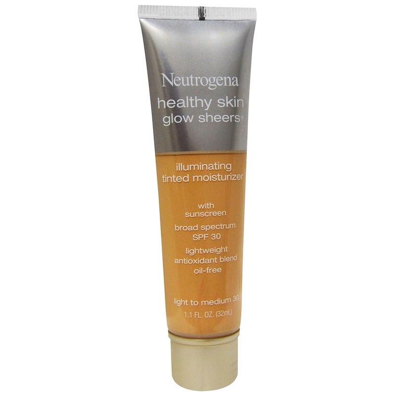 Neutrogena, Healthy Skin Glow Sheers, Light to Medium 30, SPF 30, 1.1