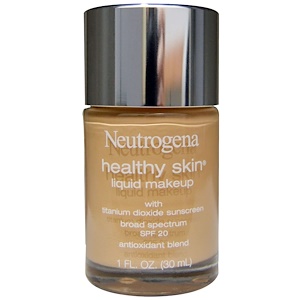Neutrogena, Здоровая кожа, жидкий макияж, SPF 20, телесный 40, 1 жидкая унция (30 мл)