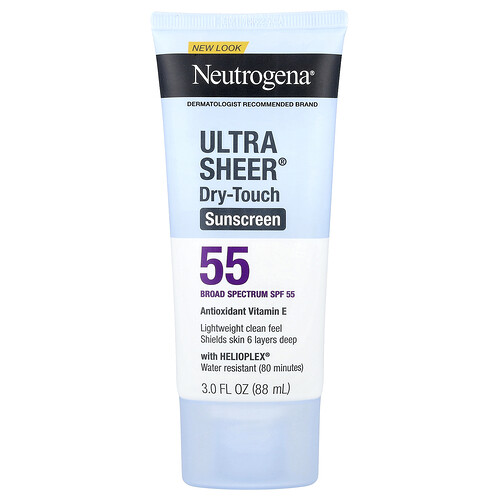 Neutrogena Ultra Sheer® Dry-Touch Sunscreen, SPF 55, 3 fl oz (88 ml)