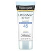 Neutrogena, Ultra Sheer Dry-Touch Sunscreen, SPF 45, 3 fl oz (88 ml)