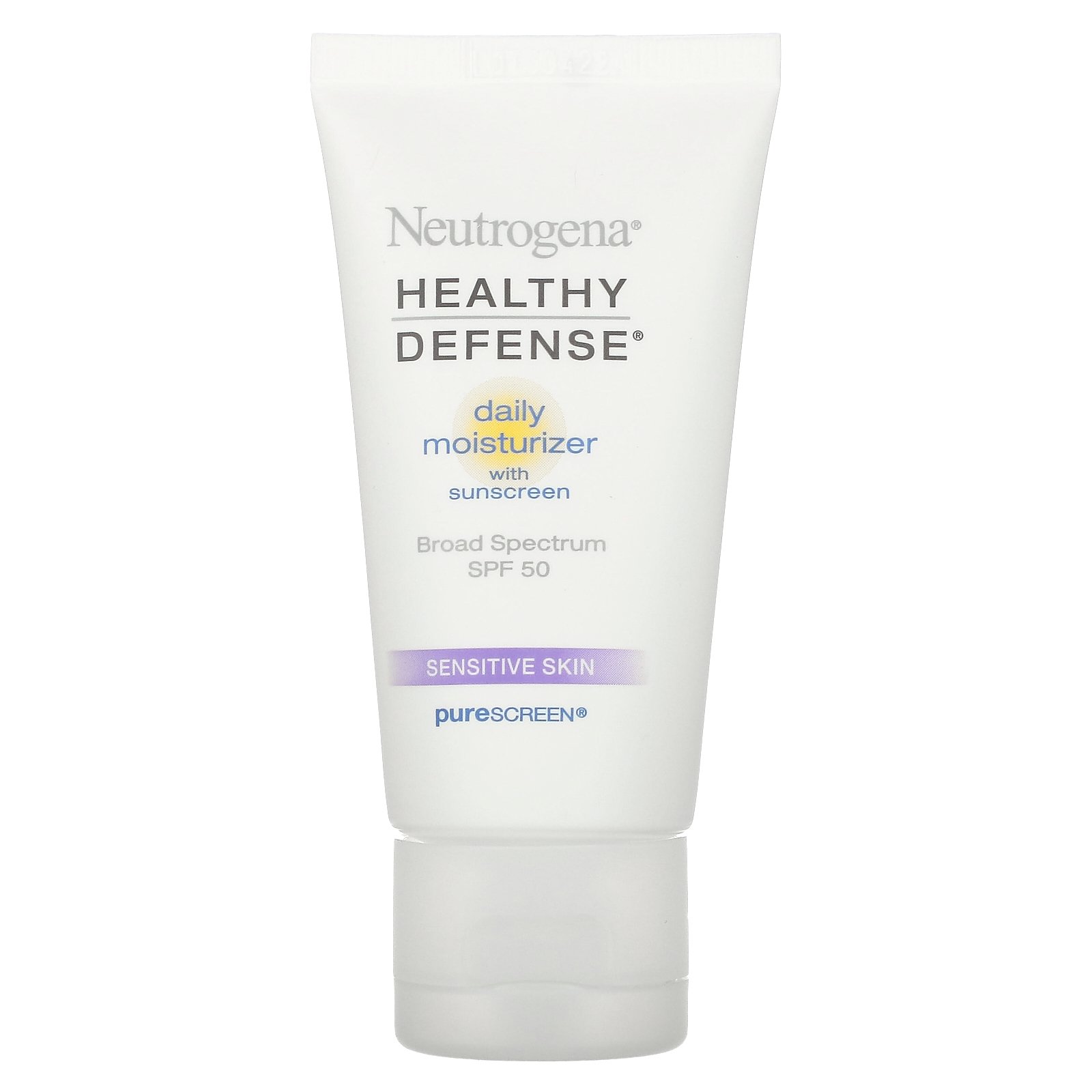 Neutrogena Healthy Defense Daily Moisturizer With Sunscreen Broad Spectrum Spf 50 Sensitive 5227