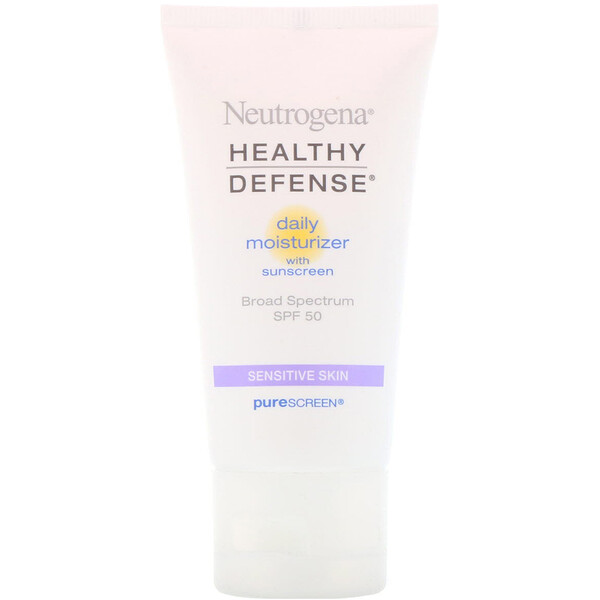 Neutrogena Healthy Defense Daily Moisturizer With Sunscreen Broad Spectrum Spf 50 Sensitive 1208