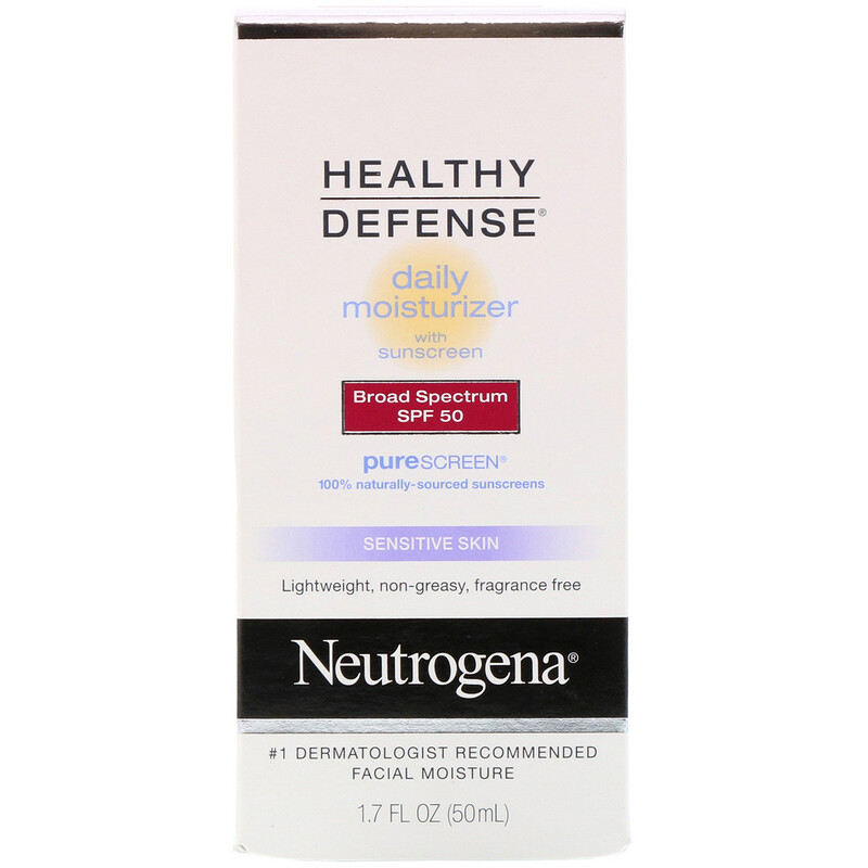 Neutrogena Healthy Defense Daily Moisturizer With Sunscreen Broad