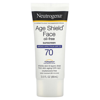 

Neutrogena Age Shield Face Sunscreen SPF 70 3 fl oz (88 ml)