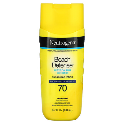 Купить Neutrogena Солнцезащитный лосьон Beach Defense, SPF 70, 198 мл (6, 7 жидк. Унции)