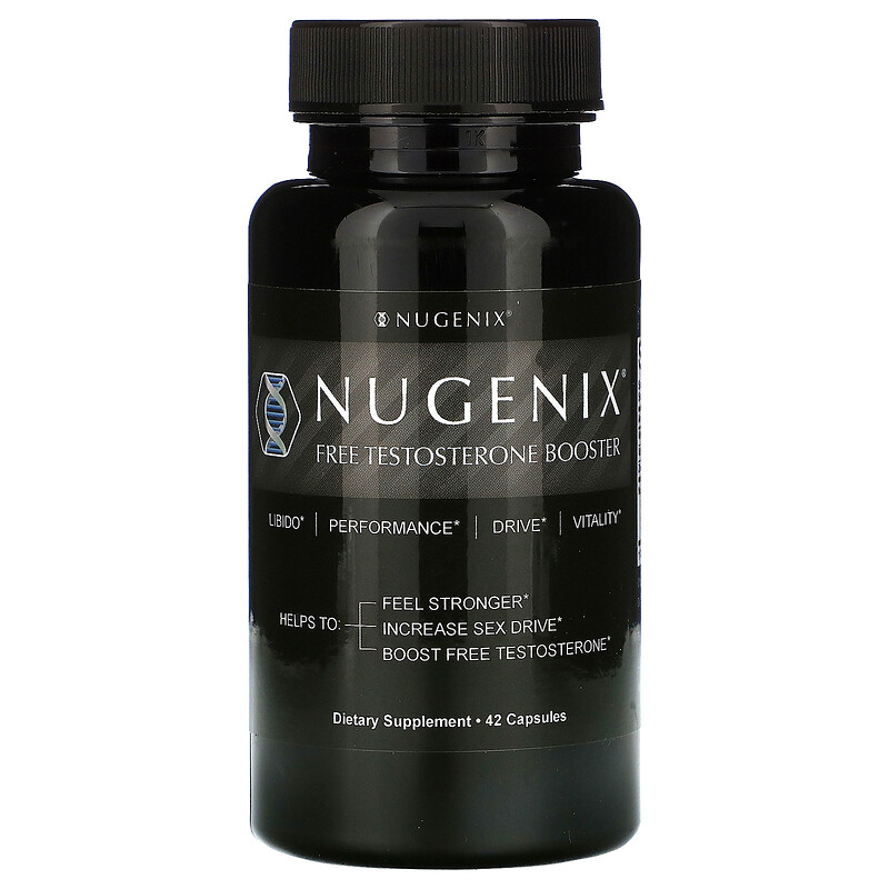 Nugenix, Free Testosterone Booster, 42 Capsules - iHerb