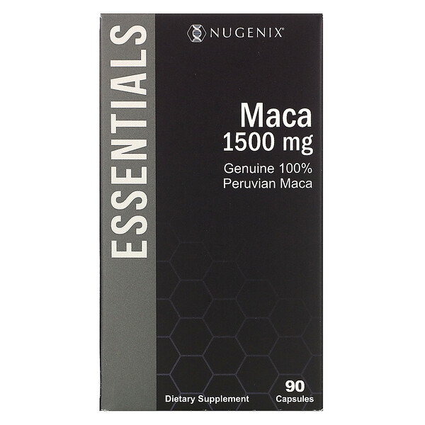 Nugenix, Peruvian Maca, 500 mg, 90 Capsules