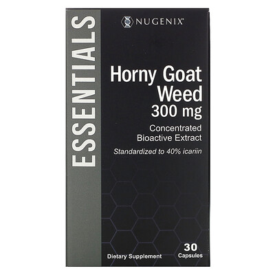 

Nugenix Horny Goat Weed, 300 мг, 30 капсул