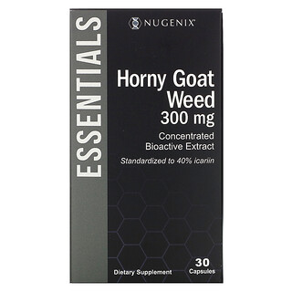 Nugenix, Horny Goat Weed, 300 mg, 30 Capsules