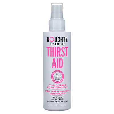

Noughty Thirst Aid, ухаживающий спрей для распутывания волос, 200 мл