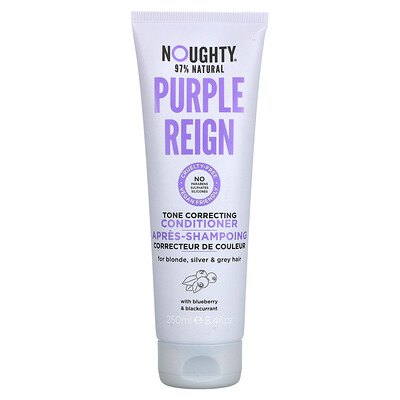 Noughty Purple Reign, кондиционер для коррекции тона, для светлых, серебристых и седых волос, 250 мл (8,4 жидк. Унции)