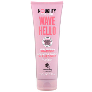 Noughty, Wave Hello, shampoo para definição de cachos, 250 ml