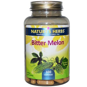 Отзывы о Натурес Хербс, Bitter Melon, 100 Capsules