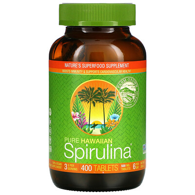 

Nutrex Hawaii Pure Hawaiian Spirulina 400 Tablets