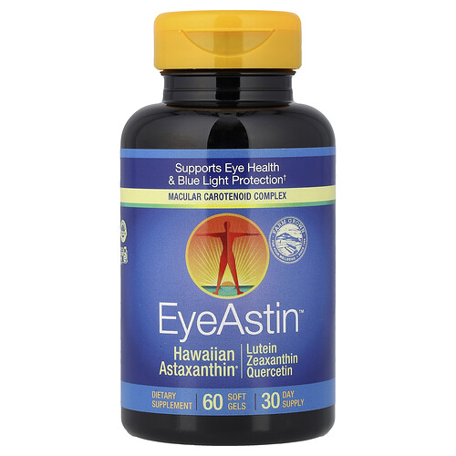 Nutrex Hawaii, EyeAstin™, 60 Weichkapseln