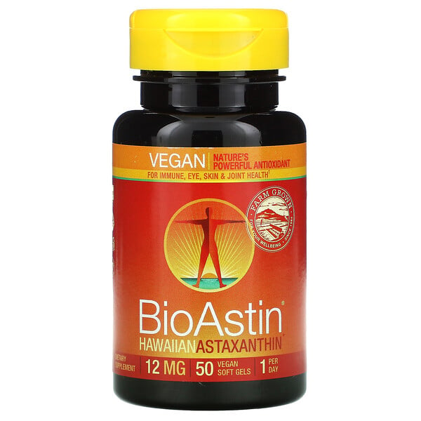 БиоАстин, 12 мг, 50 веганских мягких желатиновых капсул