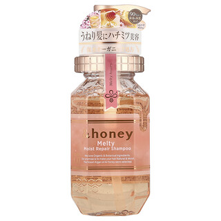 &honey, Champú reparador Melty Moist, Miel de rosa pura, 440 ml (14,9 oz. líq.)
