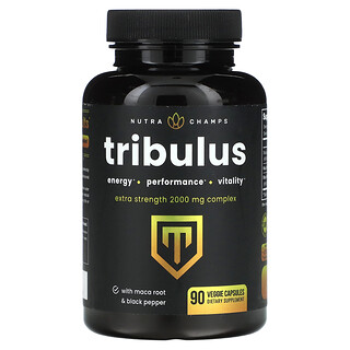 NutraChamps, Tribulus, Extra Strength, 2,000 mg, 90 Veggie Capsules (666 mg per Capsule)