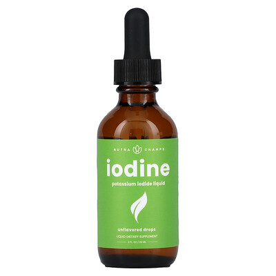 

NutraChamps Iodine Liquid Drops Unflavored 2 fl oz (60 ml)