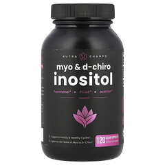Myo & D-Chiro, інозитол, 120 веганських капсул