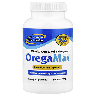 نورث أميريكن هرب أند سبايس‏, OregaMax ™ ، 90 كبسولة نباتية