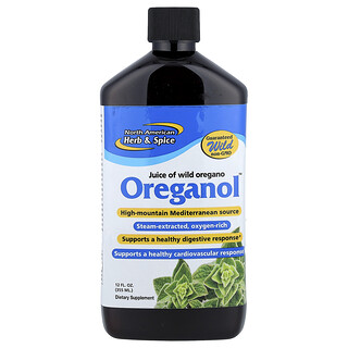 North American Herb & Spice, Oreganol™, сік дикого орегано, 355 мл (12 рідк. унцій)
