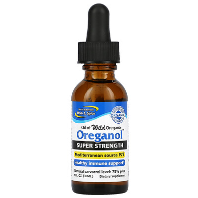 North American Herb & Spice Oreganol Super Strength 1 fl oz (30 ml)