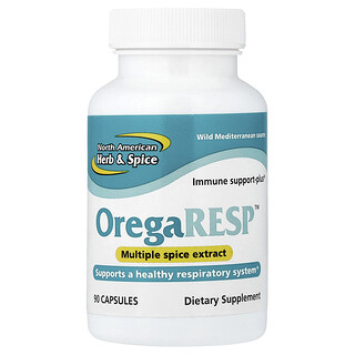 نورث أميريكن هرب أند سبايس‏, OregaResp ™ ، خلاصة التوابل المتعددة ، 90 كبسولة