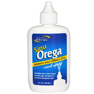 North American Herb & Spice, Sinu Orega, Nasal Spray, 2 fl oz (60 ml)