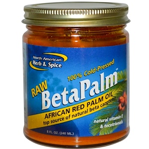 Отзывы о Норс Американ Херб энд Списе Ко, Raw BetaPalm, African Red Palm Oil, 8 fl oz (240 ml)