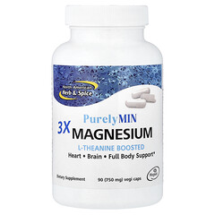 Purely-Min, 3x магній, 90 капсул VegiCap