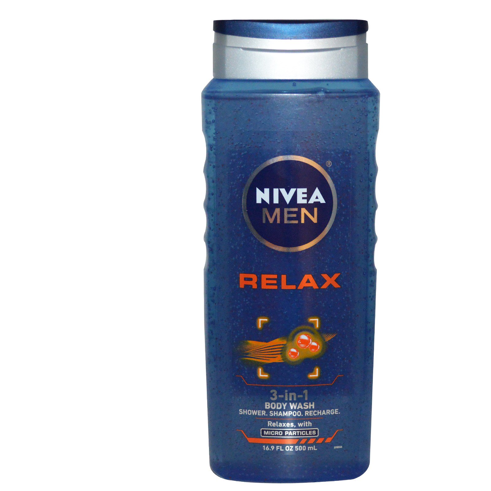 Nivea, Relax, 3in1 Body Wash, Men, 16.9 fl oz (500 ml) iHerb