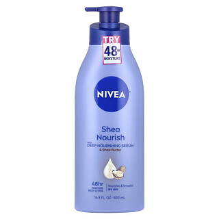 Nivea, Shea Nourish Body Lotion, 500 ml (16,9 fl oz)
