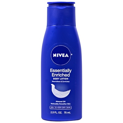 Nivea Обогащенный эфирными маслами лосьон для тела, с миндальным маслом, 2.5 ж. унции (75 мл)