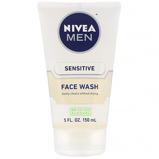 Nivea, 男性用、敏感肌用洗顔料、150ml（5液量オンス）