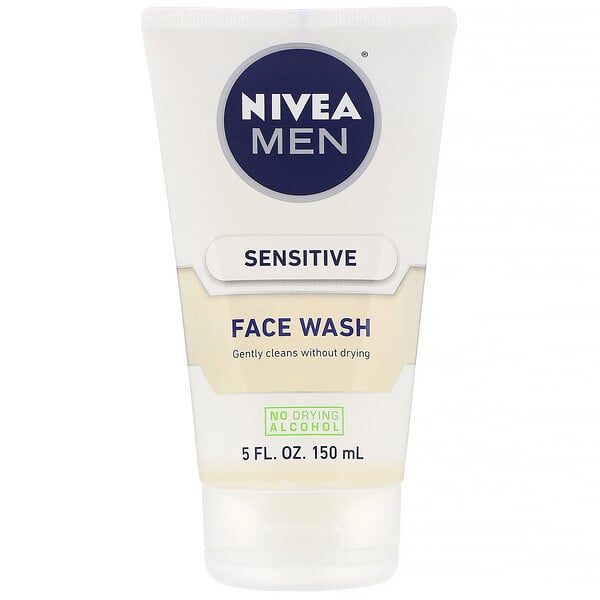 Nivea, Men, Sensitive Face Wash, 5 fl oz (150 ml)