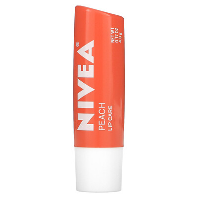 Nivea Lip Care, персик, 4,8 г (0,17 унции)