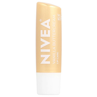 Nivea, Voedende hydratatie de hele dag, lippenverzorging, vanillebotercrème, 0,17 oz (4,8 g)