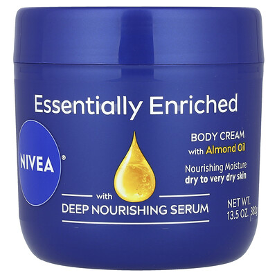 Nivea, Crema para el cuerpo, Esencialmente enriquecida, 382 g (13,5 oz. Líq.)