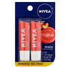 Nivea‏, Tinted Lip Care, Peach, 2 Pack, 0.17 oz (4.8 g) Each