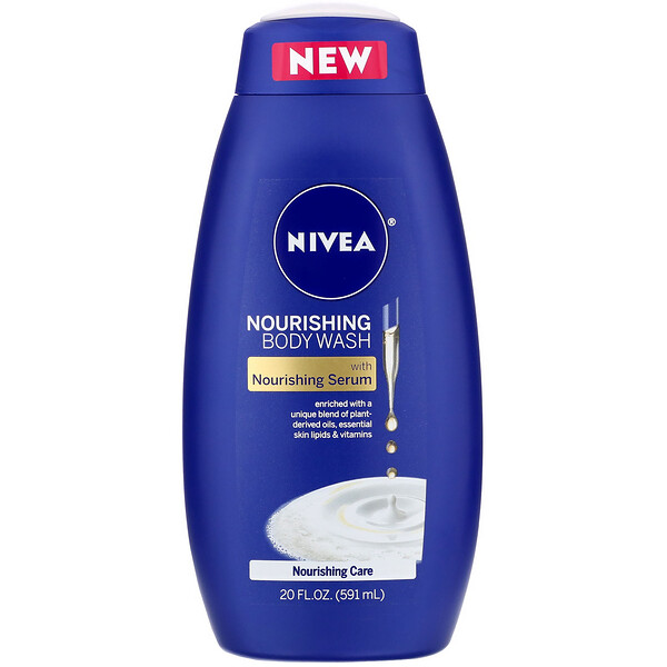 Nivea, Nourishing Body Wash, Nourishing Care, 20 fl oz (591 ml) iHerb