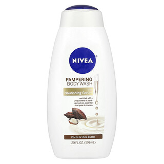 Nivea, Jabón líquido para el cuerpo, Cacao y manteca de karité, 591 ml (20 oz. líq.)